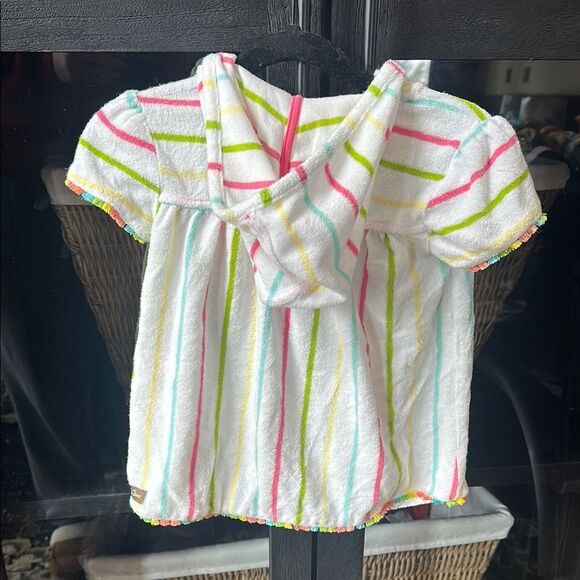 Matilda Jane Striped Hooded Cover-Up - Picture 3 of 3